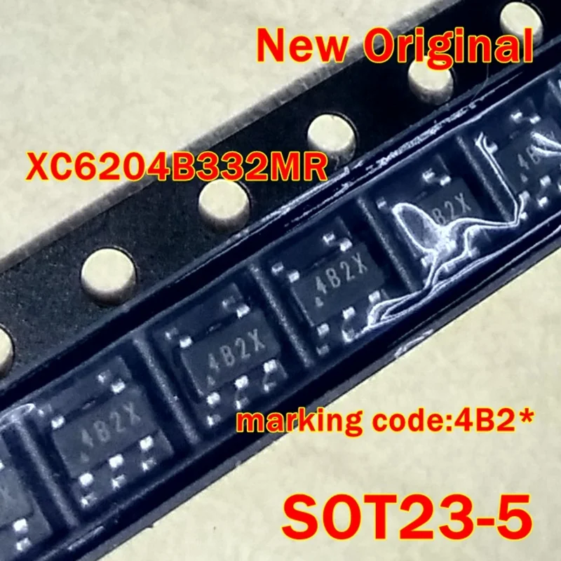 

10Pcs to 500Pcs Xc6204B332Mr Sot23-5 New Original Marking Code:4B2* Linear Regulator (Ldo)