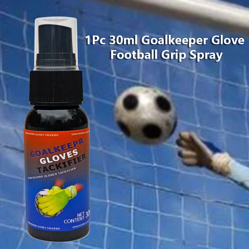 

1Pc 30ml Goalkeeper Glove Football Grip Spray For Goalkeeping Gloves Non-slip Enhanced Sticky Baseball Replacement Glove Glue