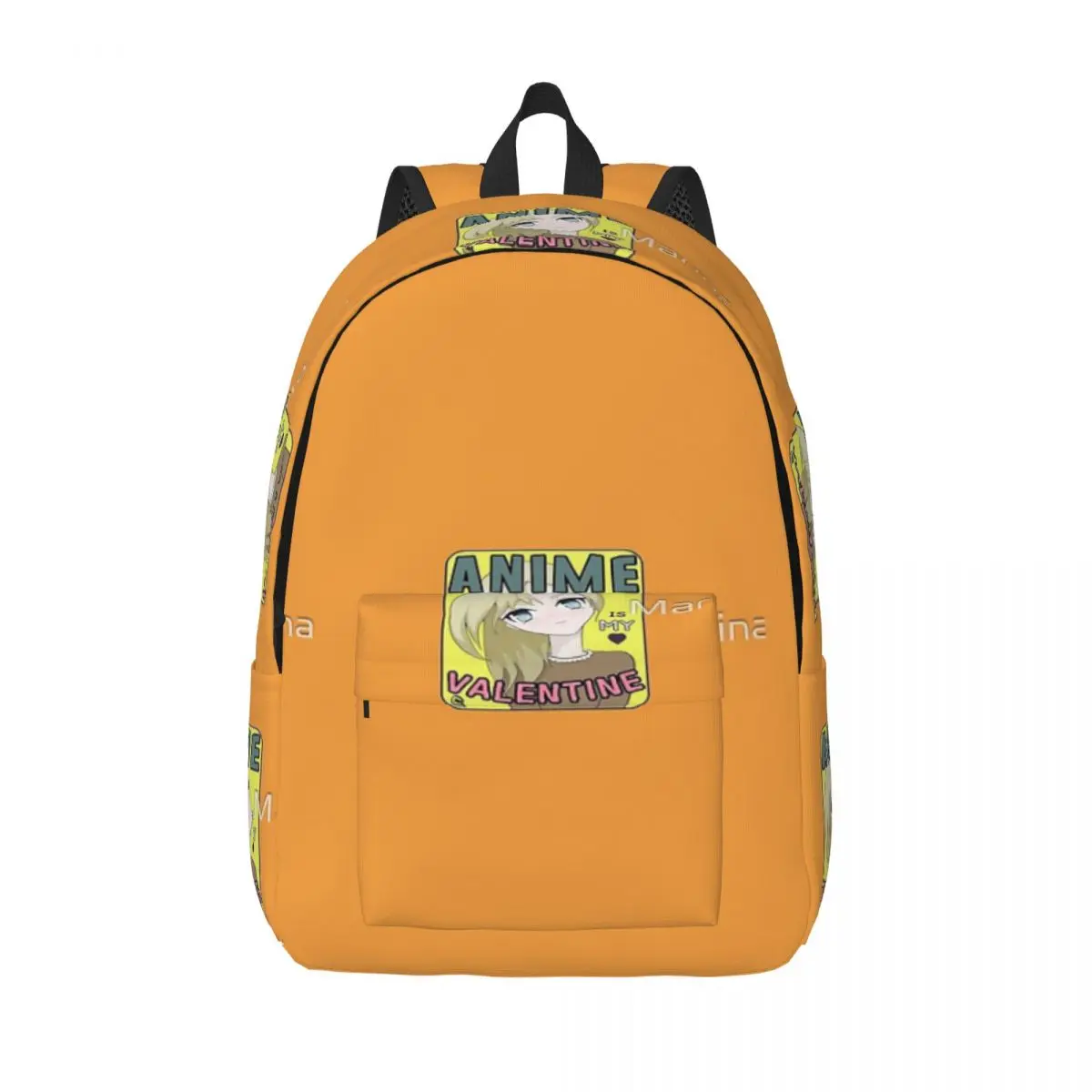 

Anime Is My Valentine - Anime Girl Blond Simple and Stylish Backpack Canvas Backpack Backpacks for women
