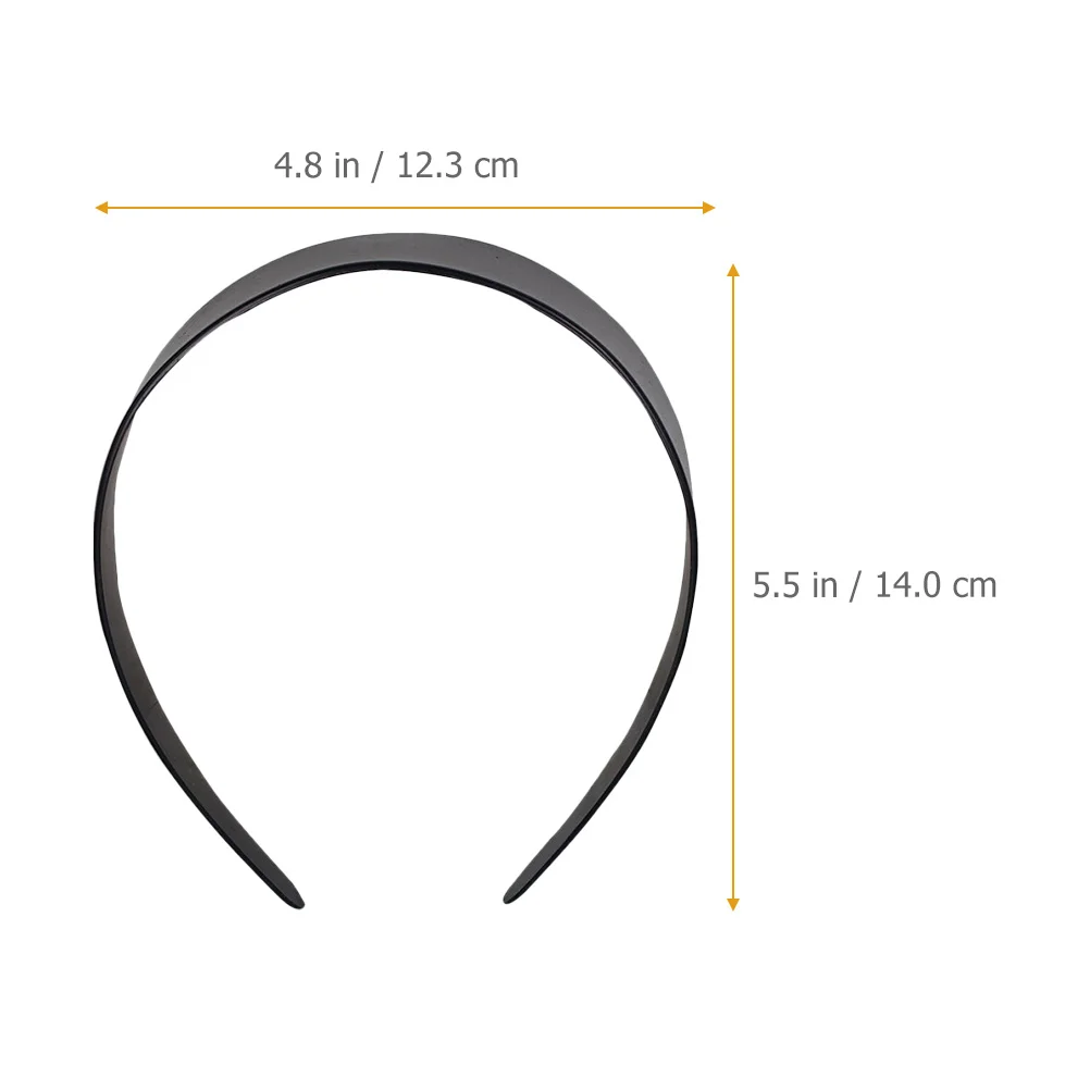 

12Pcs Retro Headbands Plastic Hard Wide Plain Craft for Women Girls Long Short Curly Straight Hair Plastic Headbands