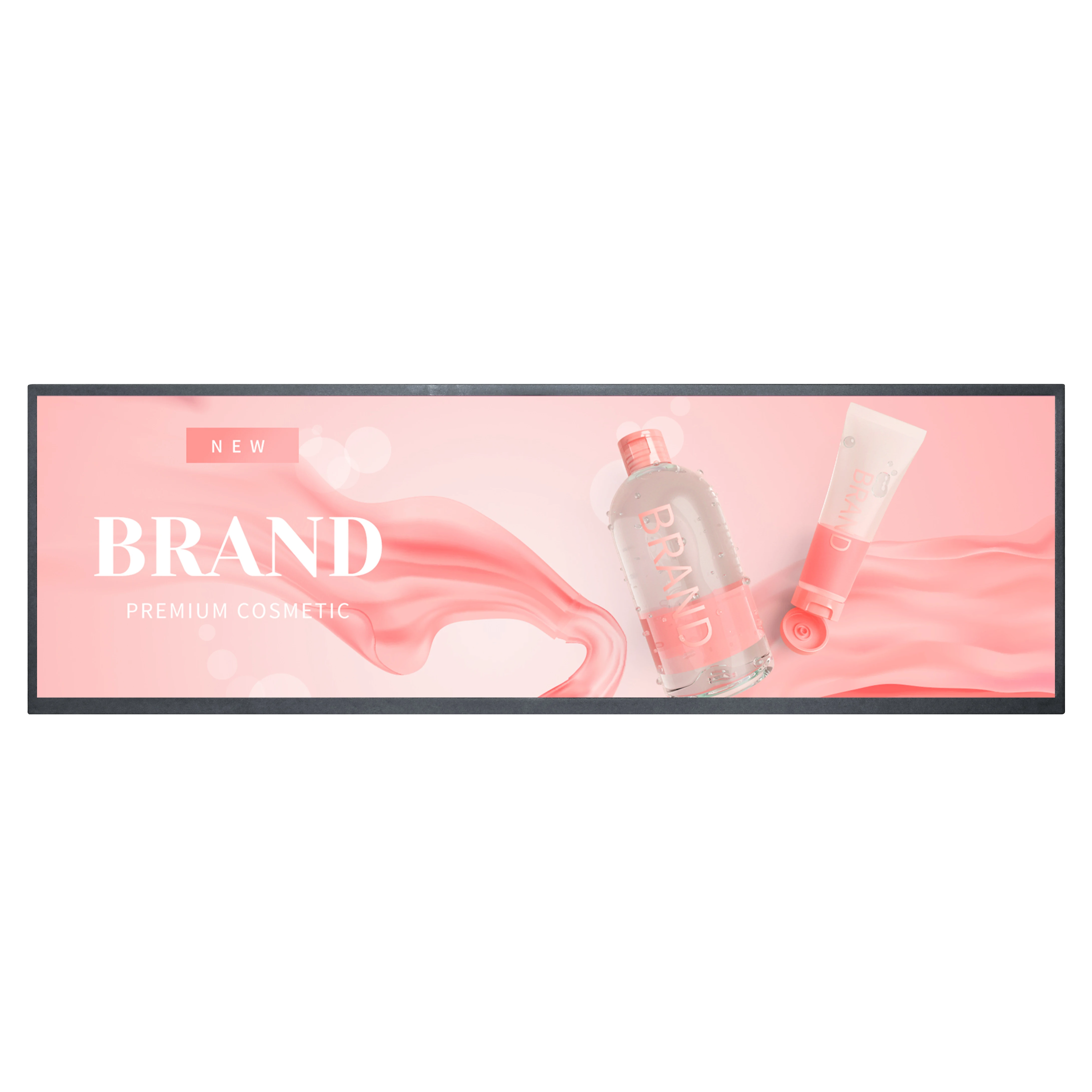 

Hot Sale 28.6 Inch LCD Bar Screen Digital Signage HD Android Stretched Shelf Advertising Display For Business