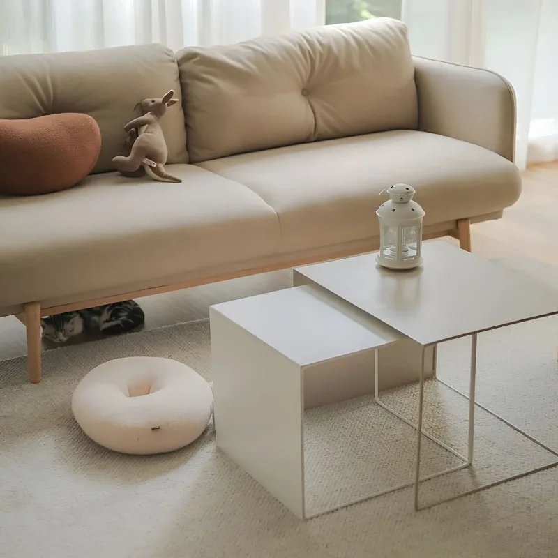 Splicing coffee table, simple and modern small household living room creative coffee table