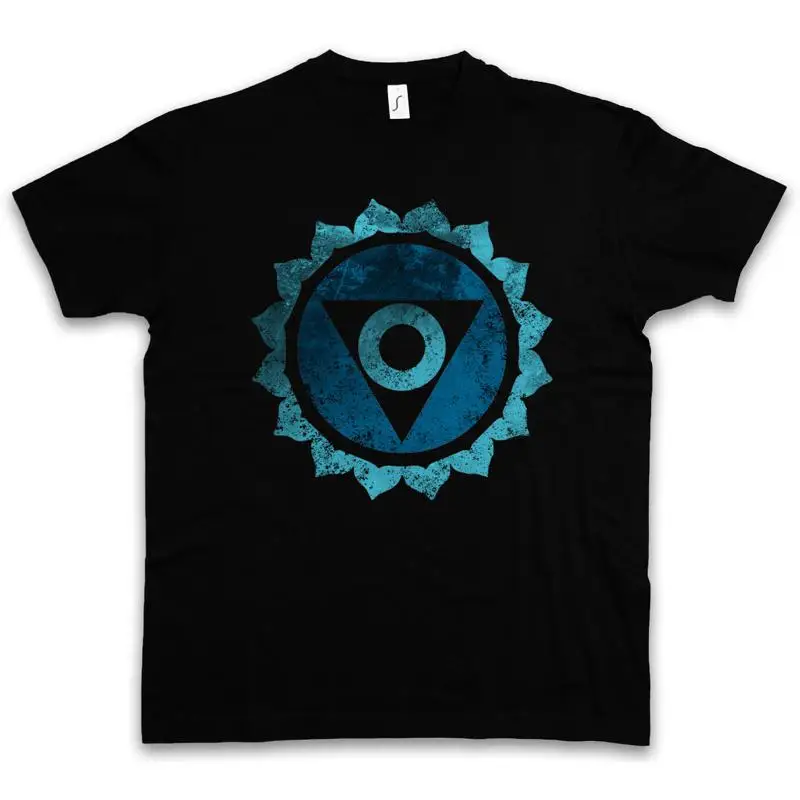 ФУТБОЛКА CHAKRA VISHUDDHA Mystic Esoterik Energy Body Soul Yoga Astral