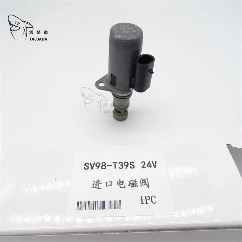 

SV98-T39S для гидравлического насоса LW600K Электромагнитный клапан LW600KV Гидравлический насос Пропорциональный электромагнитный клапан Экскаватор