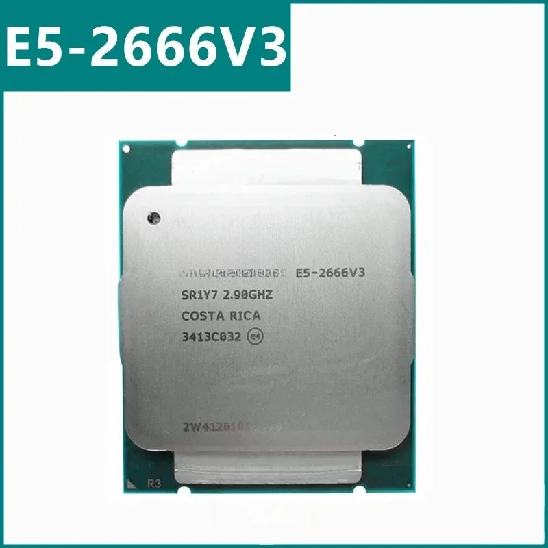 E5 2666 V3 E5 2666V3 E5-2666V3 2.9 GHz Ten- Twenty-Thread CPU 25M 135W LGA 2011-3