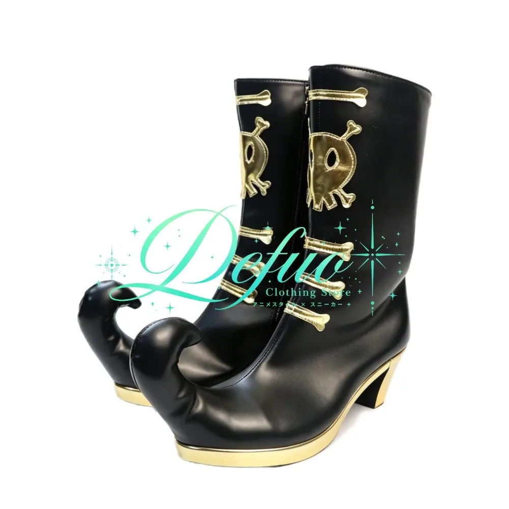 Amaimon Cosplay Shoes Custom Made Boots Large Size for Halloween Performance
