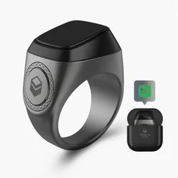 2024 M02 Pro Iqibla Smart Tasbih Tally Counter per musulmani Zikr Ring Digital Tasbeeh 5 promemoria vibrazione tempo di preghiera impermeabile