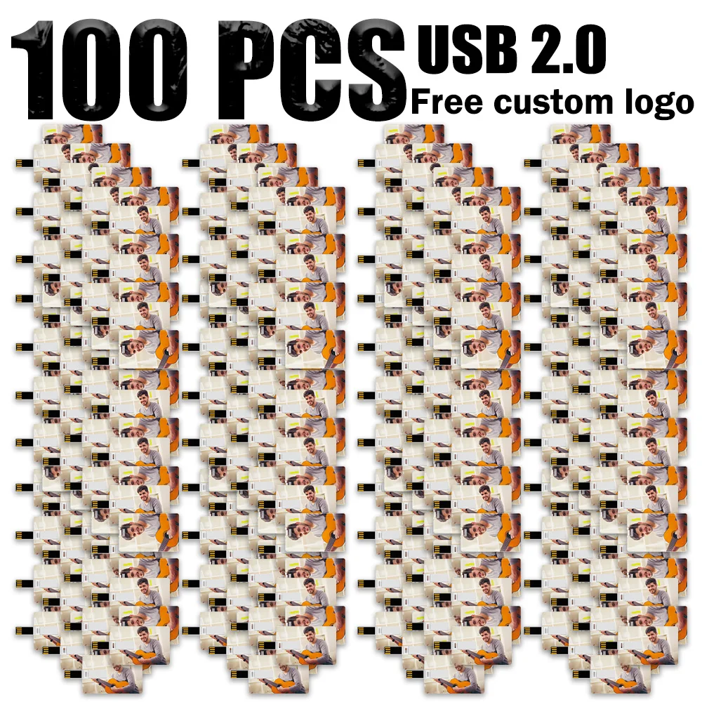 

100pcs/lot free Custom logo Hot Sale 32GB 64GB 128GB Each Country Bank Credit Card USB 2.0 Flash Drive Memory Stick Best Gifts