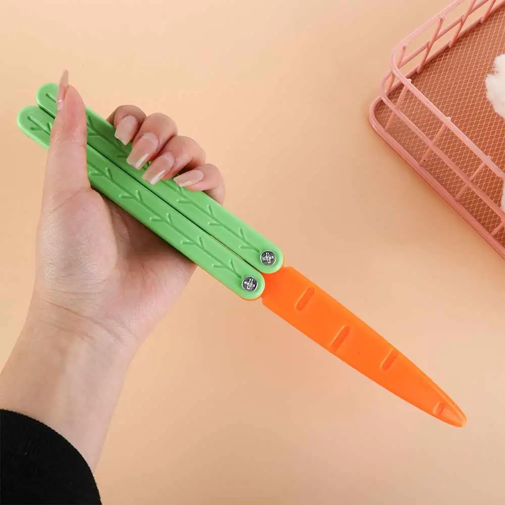 

Cartoon Carrot 3D Gravity Carrot Gravity Radish Push Card Fidget Comb Toys Luminous Fidgets Halloween Toys Adults Gifts