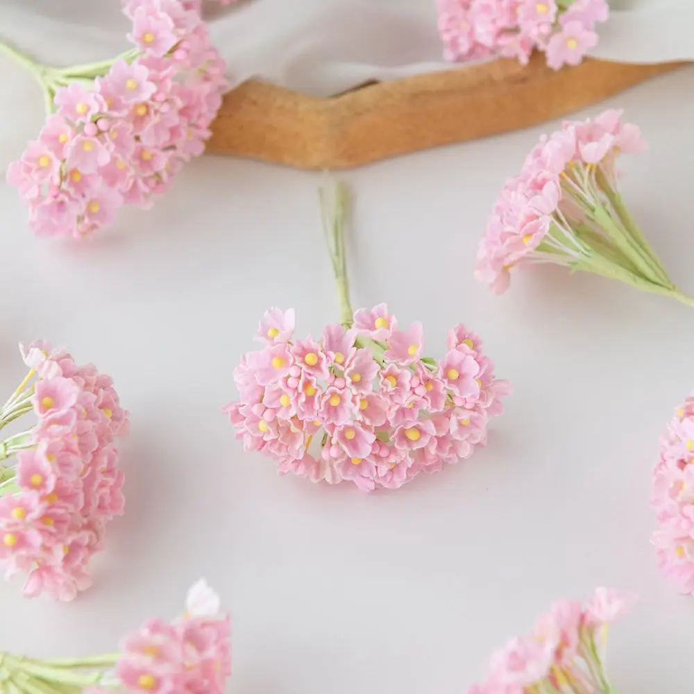 1/2 Stück Künstliche Blume Seiden-Gypsophila für Gartenbogen, Bonsai, Hochzeit, Festival, Heimdekoration, DIY-Geschenk, Süßigkeitenbox – Detail 7