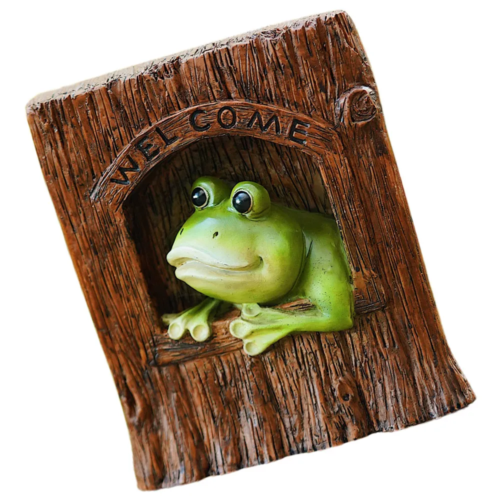 

1pc Tree Hanging Statue Whimsical Decor Weather-Resistant Resin Animal Sculpture For Outdoors Yard Patio Garden Decor Outdoor