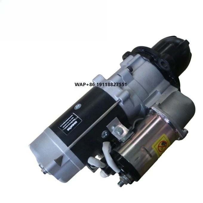 

PC400-7 Starting Motor 600-813-6632 SAA6D125E Starter 7.5KW