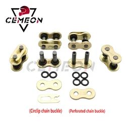 428/520/525/530 Pitch Link Scheiding Link Motorfiets Keten Ring O-Vormige Belangrijkste Link Holle Klinknagel Ketting gesp Splitting Kit