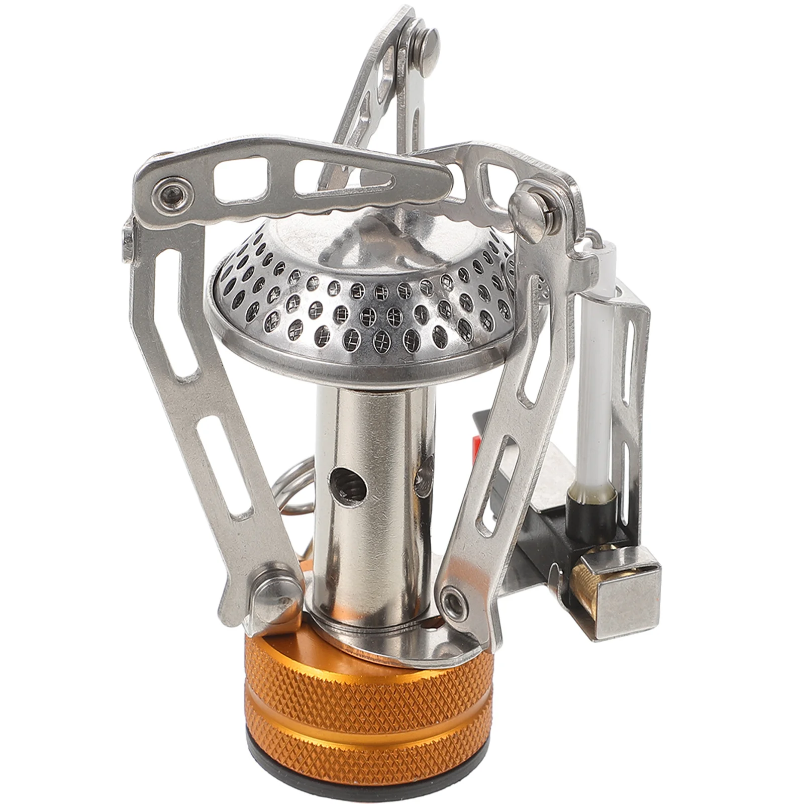 

1Set Portable Lotus Design Camping Stove Windproof Burner Outdoor Cooker Adjustable Flame Lightweight Camping Gas Stove Hiking