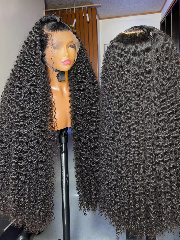 

40 46 Inch 13x6 13x4 HD Lace Deep Wave Frontal Wig 250% Brazilian 360 Full Water Wave Curly Lace Front Human Hair Wigs For Women