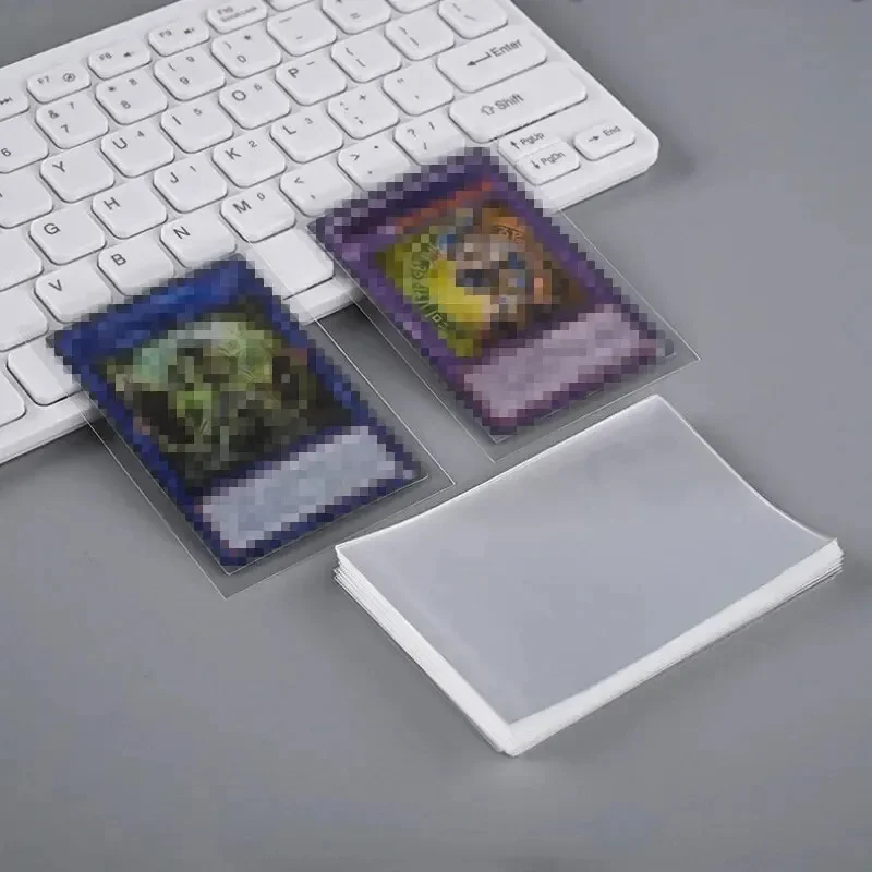 Rękawy na karty do gry Protector 100 sztuk przezroczysta torba do przechowywania magiczna tablica do gry Tarot Protector obejmuje dla dzieci zabawka prezent — zdjęcie 4