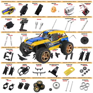 Wltoys 12402-A D7 1/12 RC Truck 4WD 550 Motor Desert Buggy Basher - New top in Box