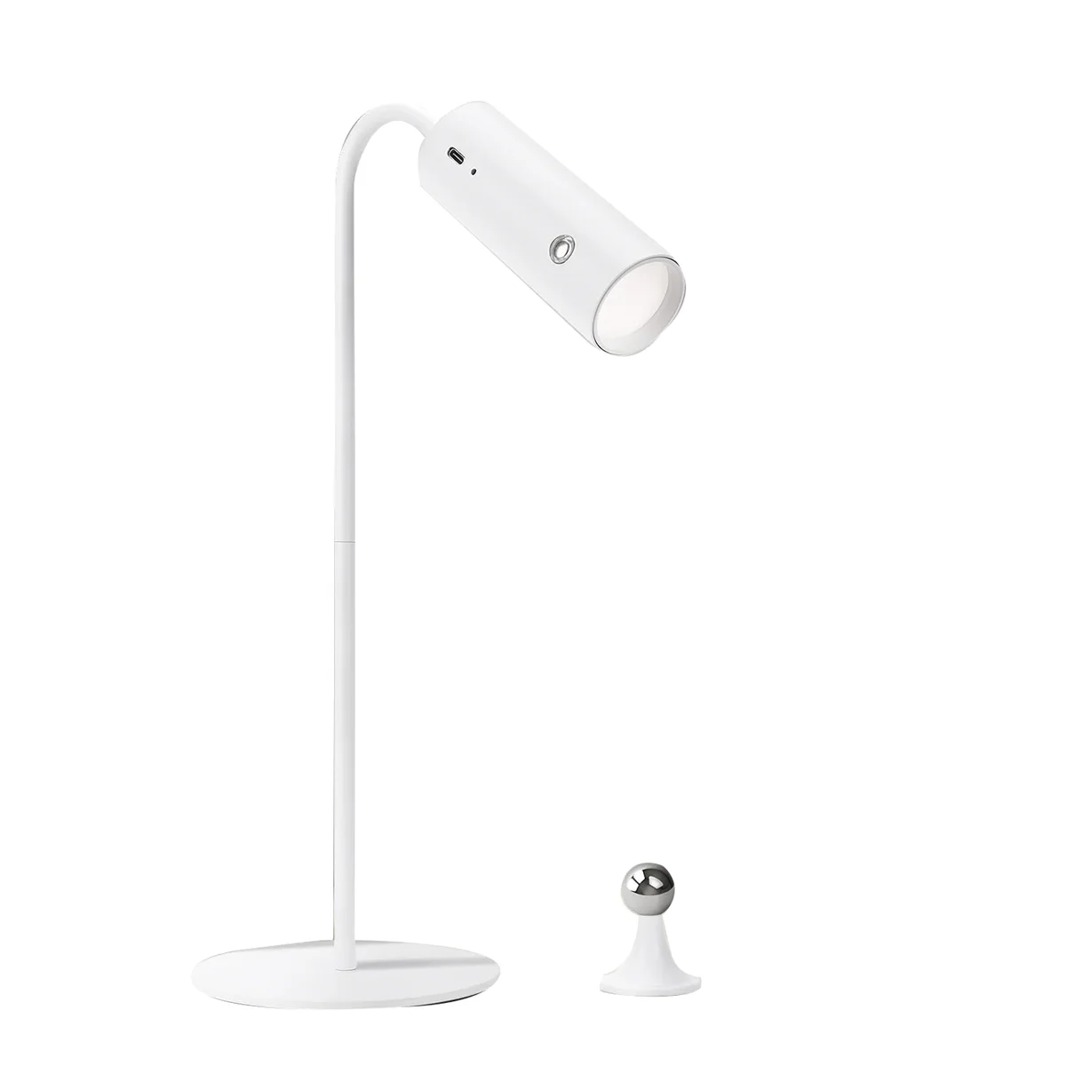 

LED Cordless Table Lamp -Stepless Dimmable Desk Lamp with USB Port, Eye-Protecting Reading Light for Home Office