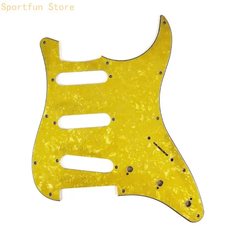 Scratch Resistant Instrument Panel Guitar Detachable Guitar Pickguards X7JD