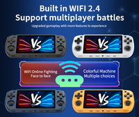 POWKIDDY RGB10 MAX 3 Retro RK3566 ARM Open-Source Handheld Game Console 5 Inch 1280*720 Ips Screen Handheld Retro Gaming Gifts