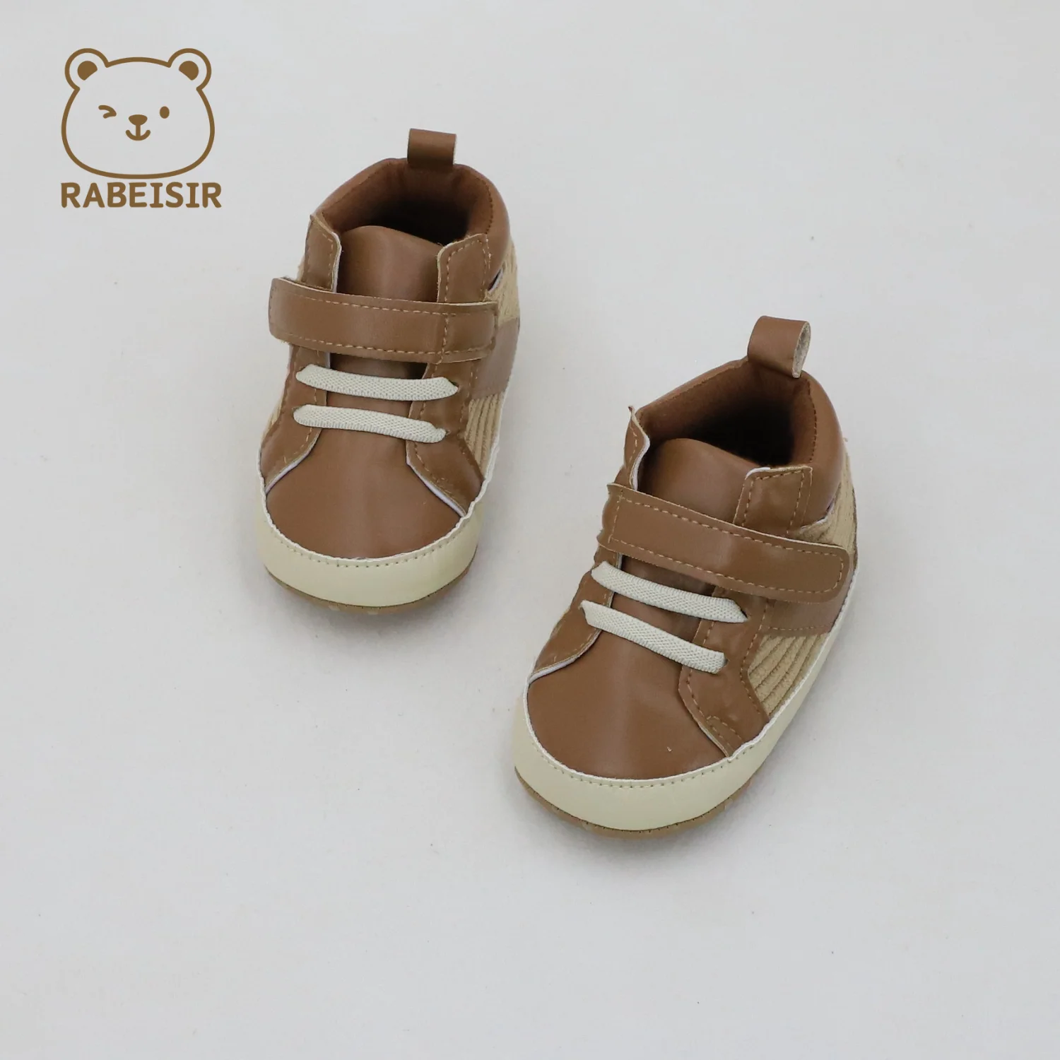 

Spring and Autumn baby sports shoes, baby walking shoes, 0-1 and a half year old warm and breathable men's baby fashion sports s