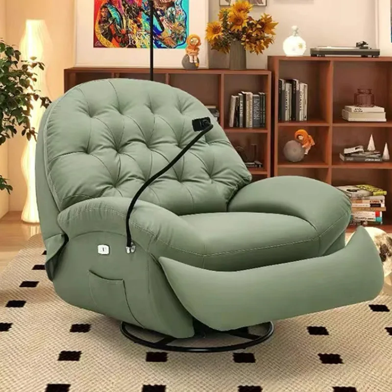 

Настраиваемая одиночная электрическая гостиная, спальня, кресло-качалка из яичной скорлупы, кинотеатр, массаж, лежачая космическая кабина, диван-кресло