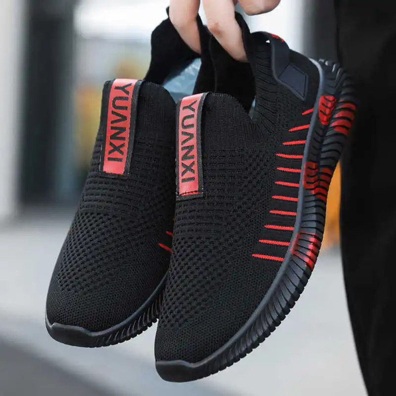 

High Cut Elastic Band Mens Shoes High Quality Running Gym Sneakers Cheap Sport Ternis Sapatenis Practice Cuddly Boti What's