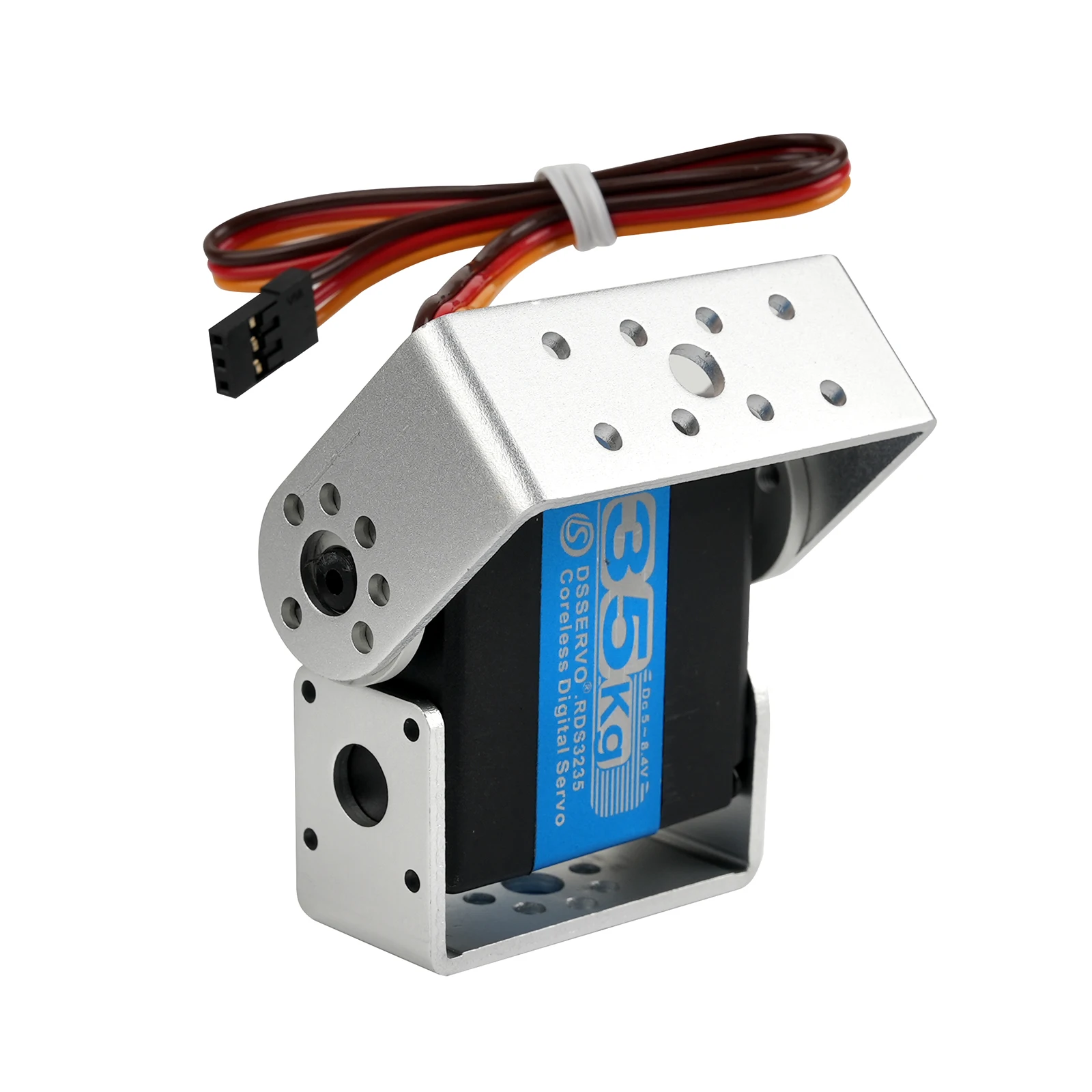 35KG RDS3235 Dual Shaft Coreless Digital Servo Motor Metal Gear 180°/270° Aluminum Case Servos DIY Toys Parts For RC Robot Cars