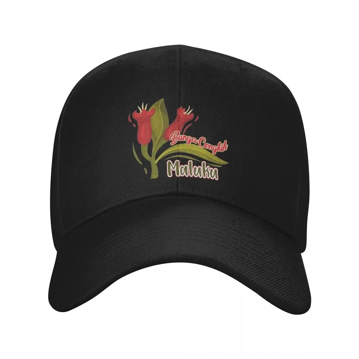

Bunga Cengkih Maluku Baseball Cap Custom Cap Beach Anime Hat Women's Golf Clothing Men's