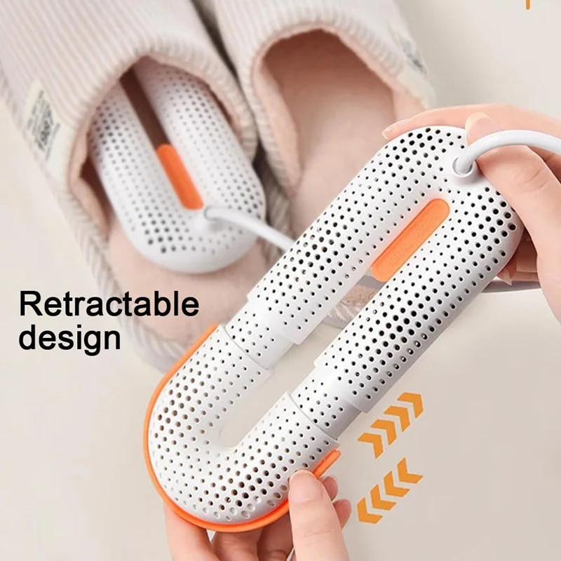 Электрическая сушилка для обуви Портативная выдвижная сушилка для ботинок Интеллектуальная сушилка для обуви для перчаток Американская вилка