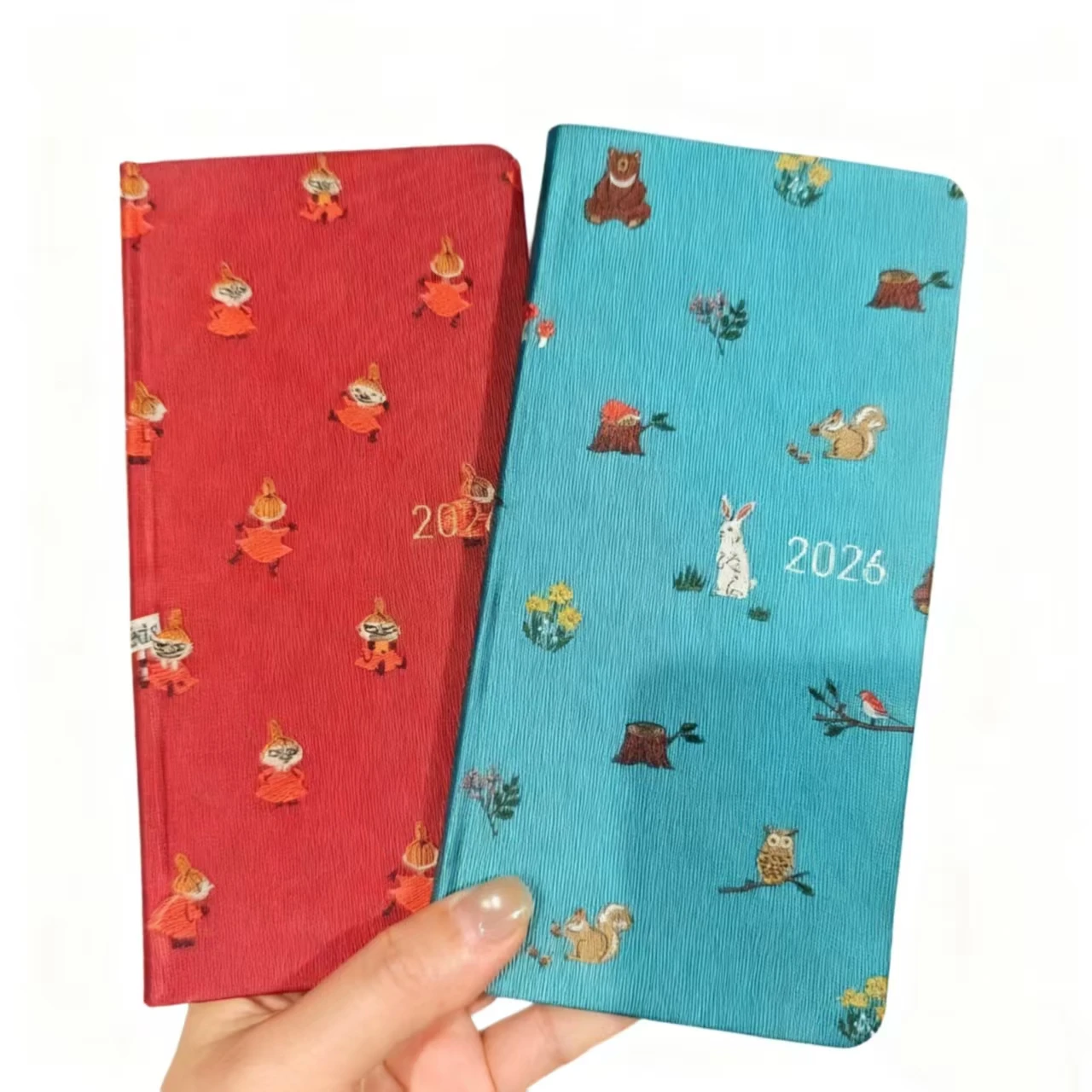 2026 NEW Animal Theme A5 Planner - Cute Wildlife Design with Study Schedule & Habit Tracking for Students