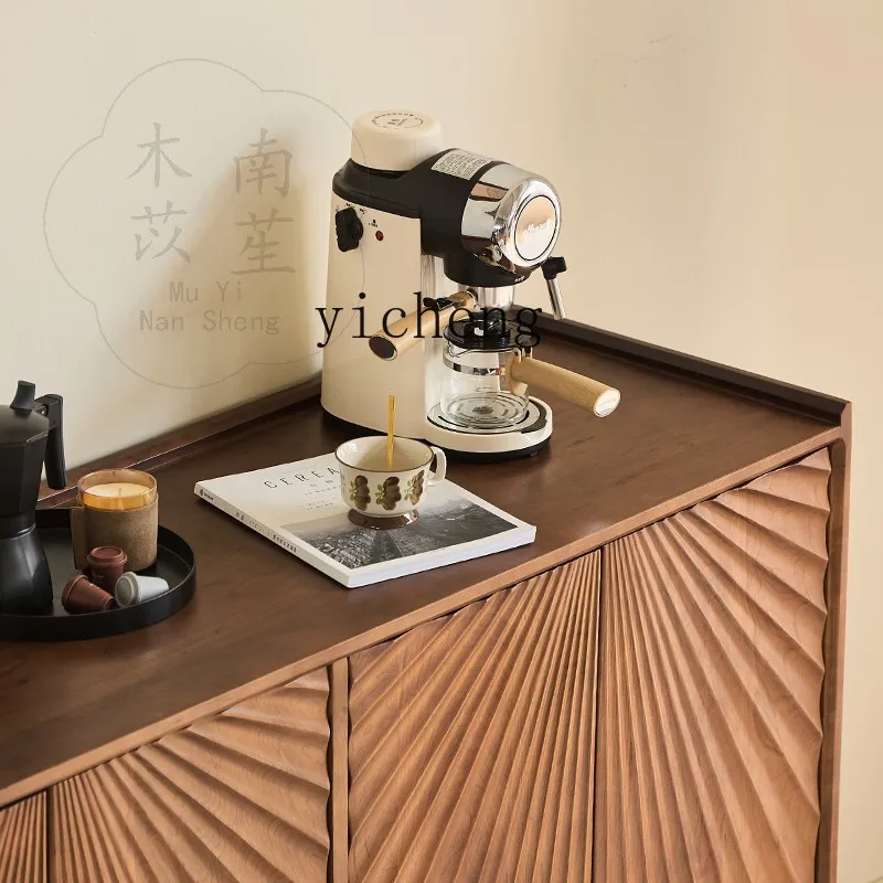 

Vintage Style Sideboard Cabinet Retro Carving Living Room Storage Entryway Side Cabinet Storage