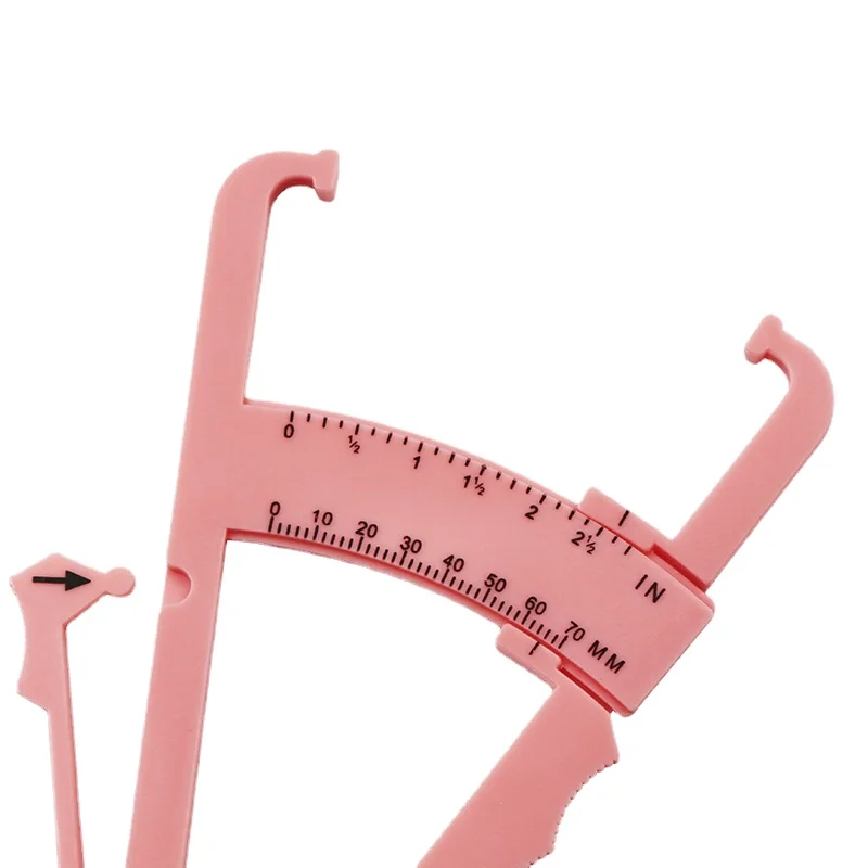 Creative white fat caliper new sebum thickness meter fat clip thickness measurement tools  vernier caliper  calibre digital