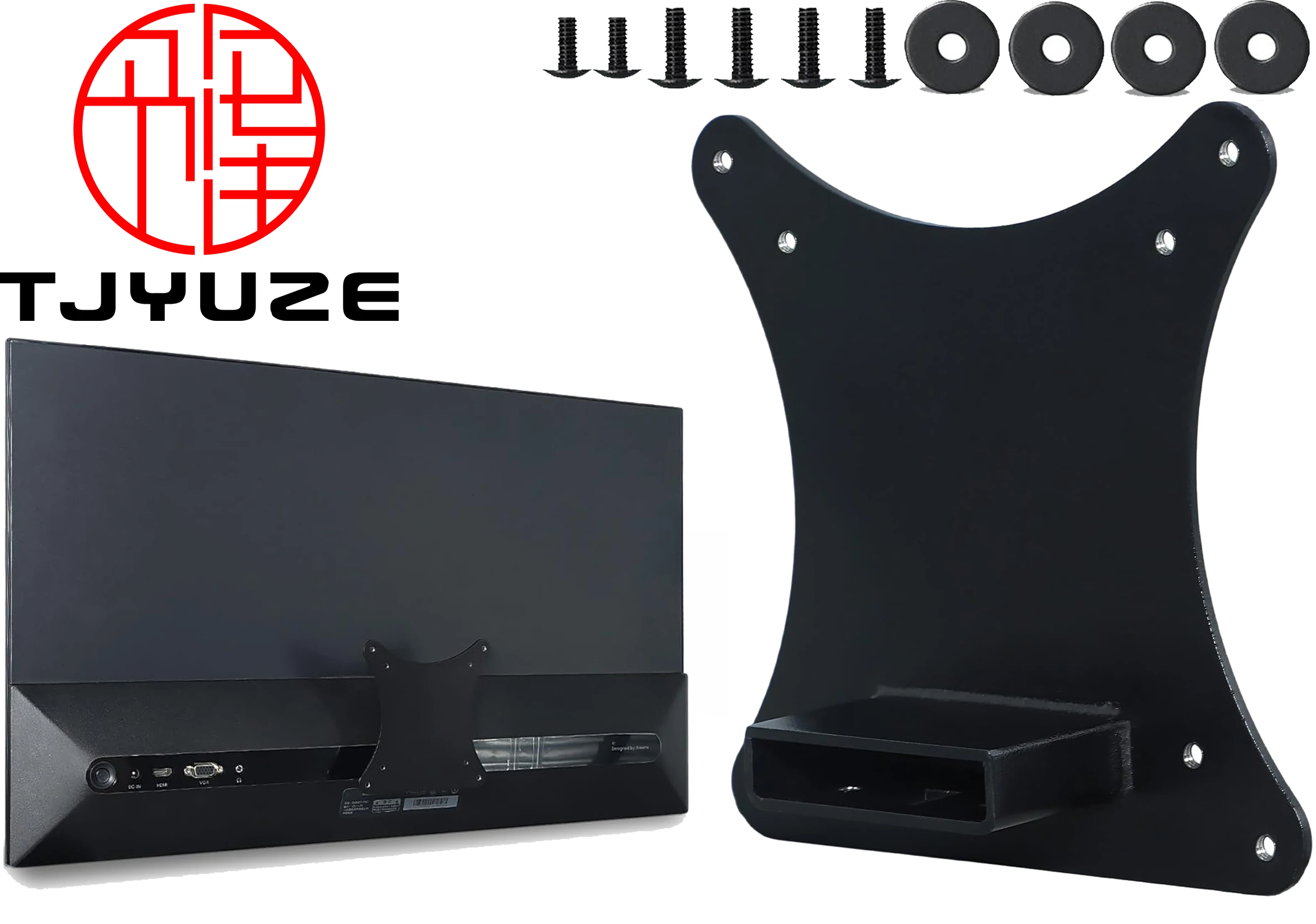 

New VESA Adapter for Xiaomi Mi RMMNT27NF Desktop 27 Display 27 2K Monitor by Mount Bracket for VESA 75x75 100x100 Monitors Arms