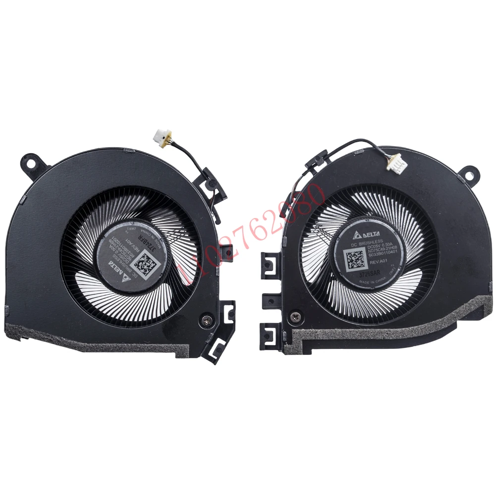 Imagem -02 - Ventilador de Resfriamento Cpu Mais Gpu de Substituição para hp Zbook Fury 16 g9 G10 Series N19217001