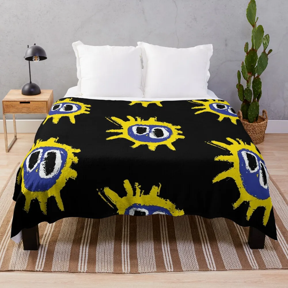 

Screamadelica Throw Blanket Flannels sofa bed Hairy Plush Blankets