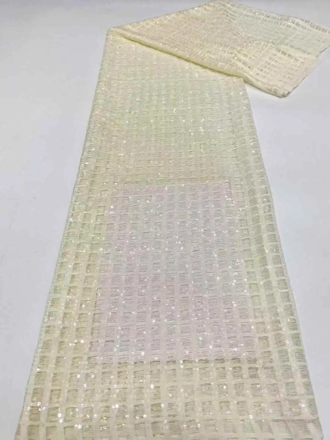 Лидер продаж 2025, африканская кружевная ткань, уникальный дизайн, ручная вышивка и блестки, сетчатое кружево в вечернем свадебном платье,