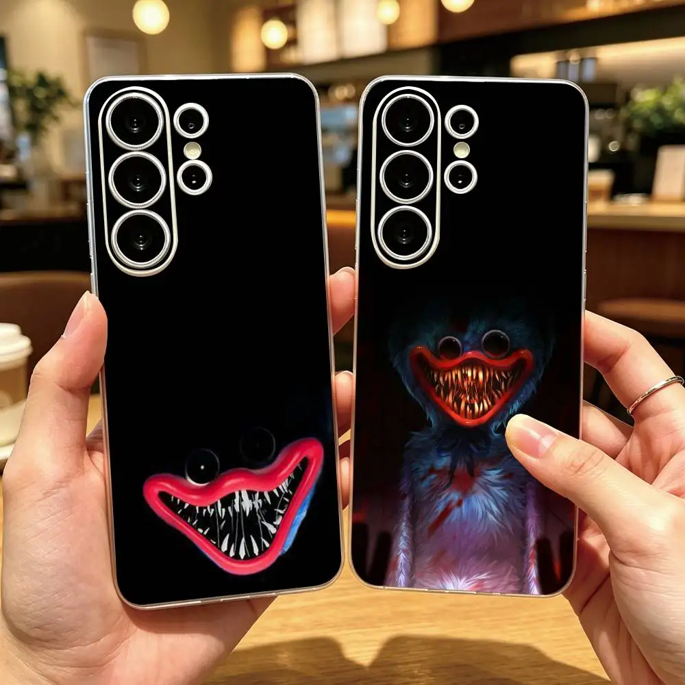 G-Game PoppyES PlaytimeES Phone Case Transparent Silicone Soft For Samsung S25,S24,S21,S22,S23,S30,Ultra,S20,Plus,Fe Gift