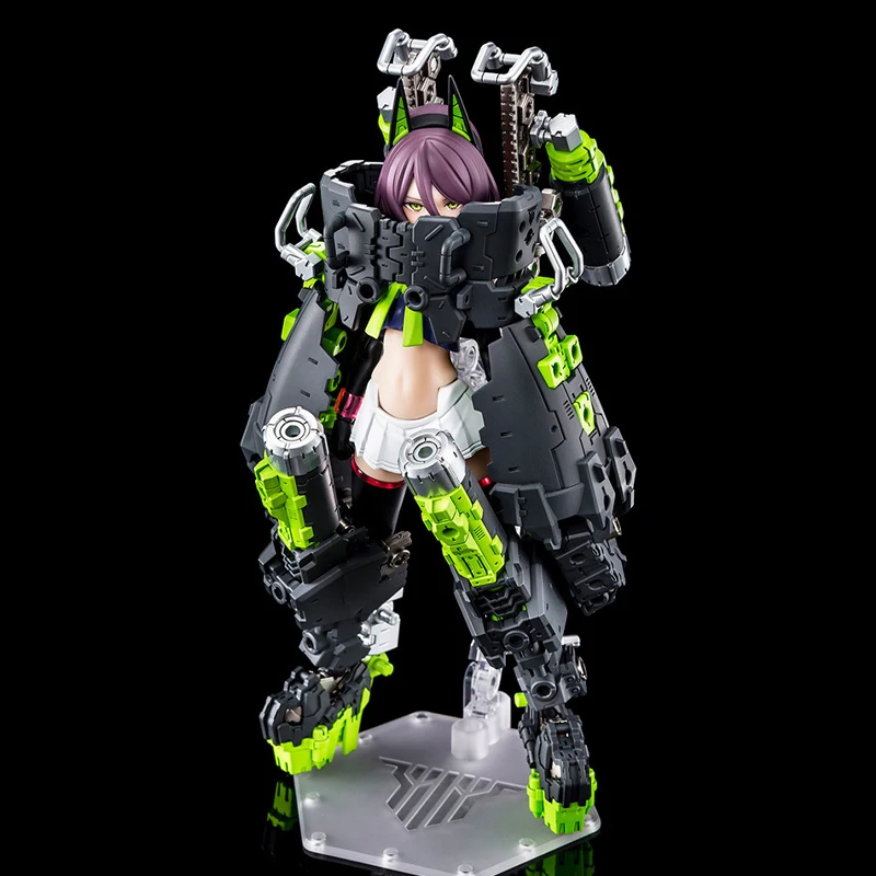 Original Kotobukiya MEGAMI DEVICE 24 BUSTER DOLL Tank KP684 Action Figure PVC Collectible Model Statuette Toy Ornament Gifts