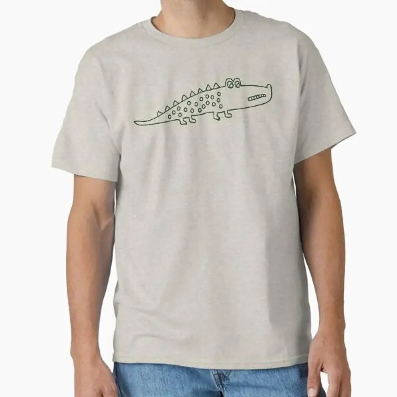 Alligator cartoon 3 Classic T shirt Made in US AUS Size S 2XL