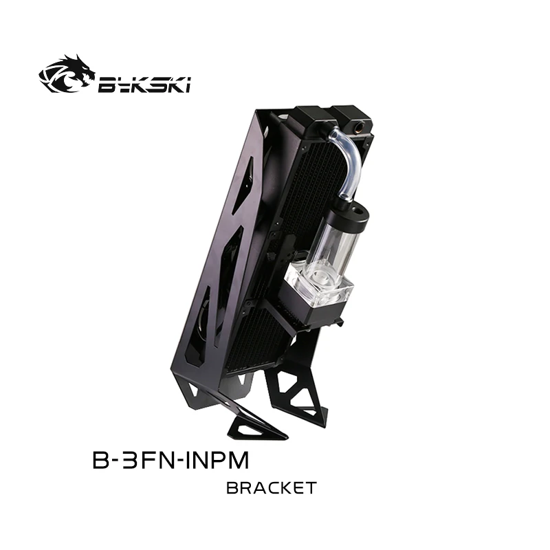 

Bykski Water Cooled External Bracket For 360mm Radiator / 120mm Fan / Reservoir Combo Pump Support B-3FN-INPM