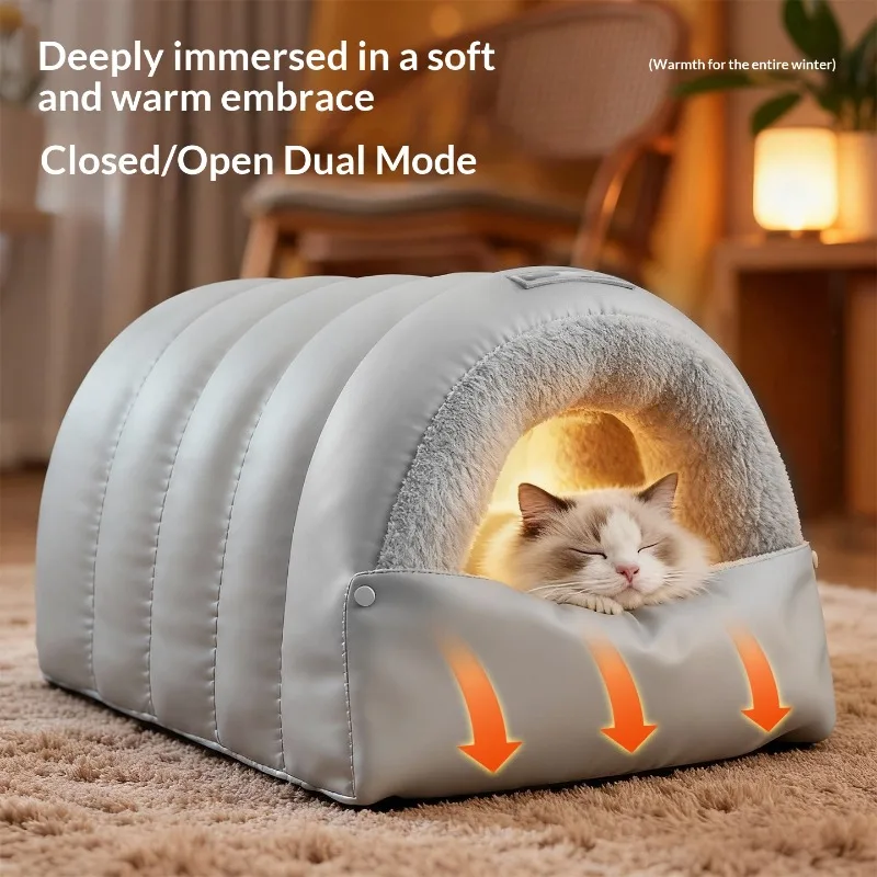 Thumbnail 3 - #8 Latest Enclosed Cat Cave Beds Offers