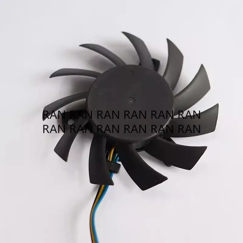 New Cooler Fan for Everflow T127010BU 12V 0.45A 7CM Temperature Controlled Frameless Graphics Card Fan