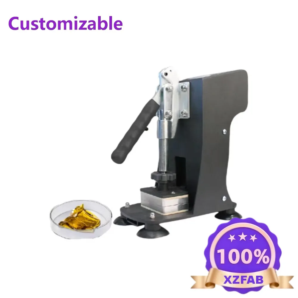 Factory Direct 2026 Efficient 500kg Mini Double Plate Manual Hot Press Modern Style Oil Extraction Heat Transfer Equipment