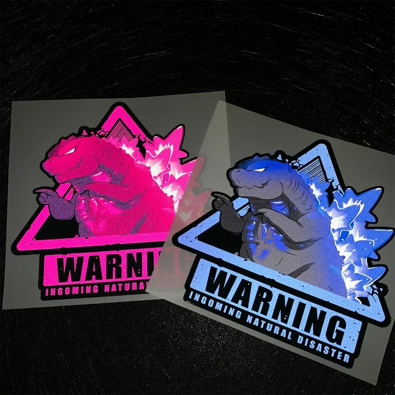 Adesivos de Carro em Alta Venda, Monstros Godzilla, Adesivos Personalizados para Carros, Adesivos Decorativos para Cases de Computador e Arranhões na 