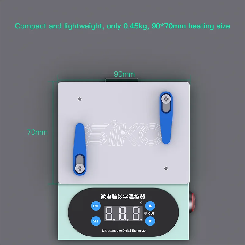 Preheating Station SK-H2 Motherboard Glue Removal Tin Planting Hot Plate Rework Station Uniform Heating Platform Repair Tool Set