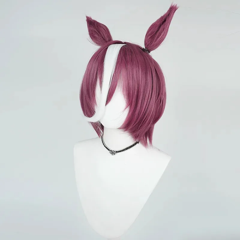 우마 무스메 프리티 더비 타니노 파인 모션 코스프레 가발 귀 꼬리 포함 할로윈 선물