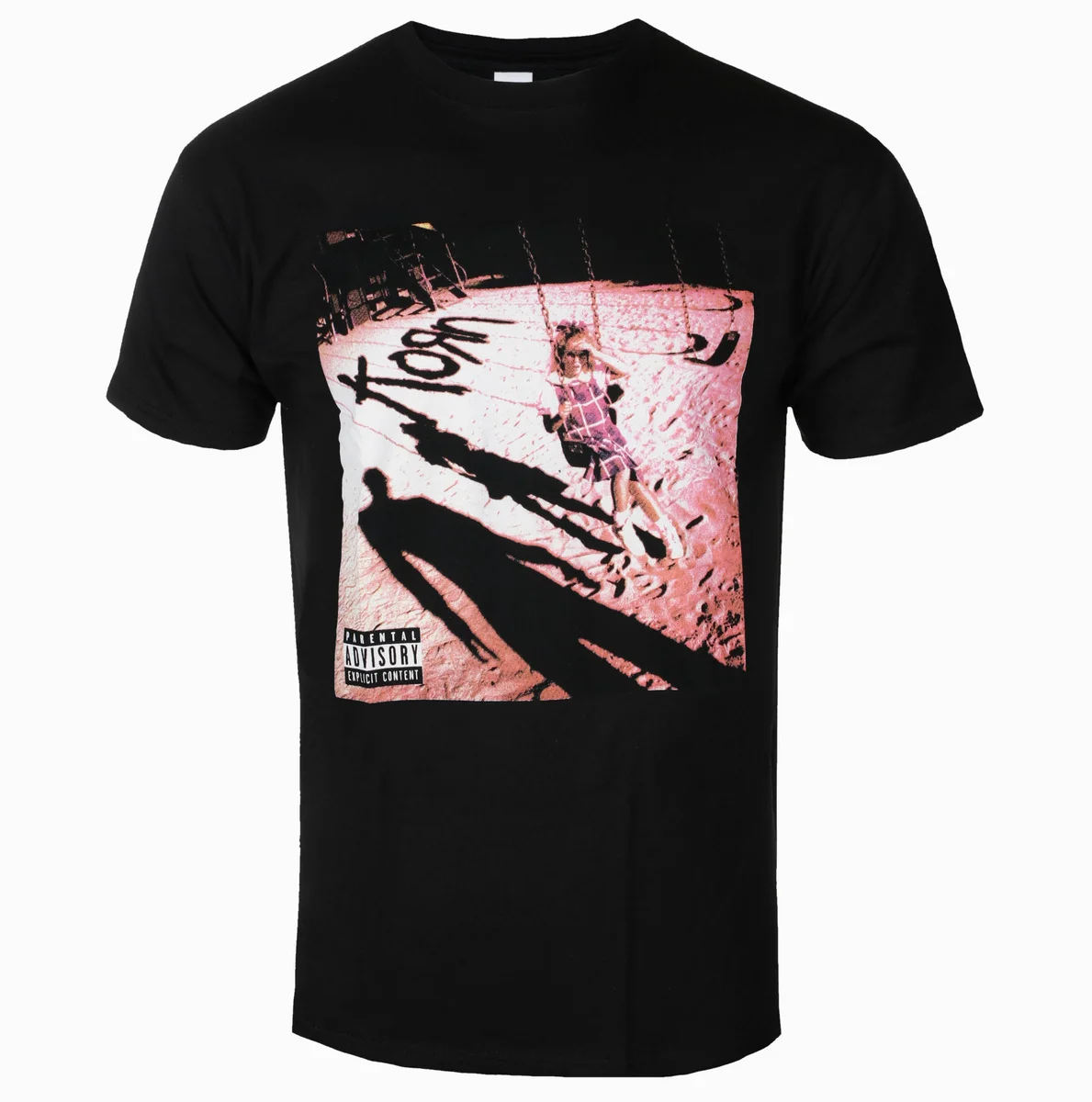 Korn Self Titled Artistic Patterns Summer Fashion T-Shirt Men Women Cotton T-shirt Casual Street Classic Band T-shirt