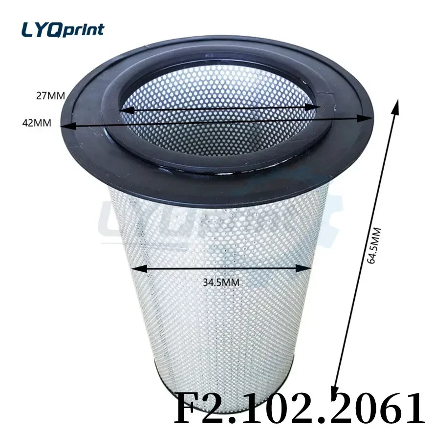 

Высококачественный фильтр F2.102.2061 42*27*64.5*34.5CM для офсетной печатной машины Heidelberg SM102