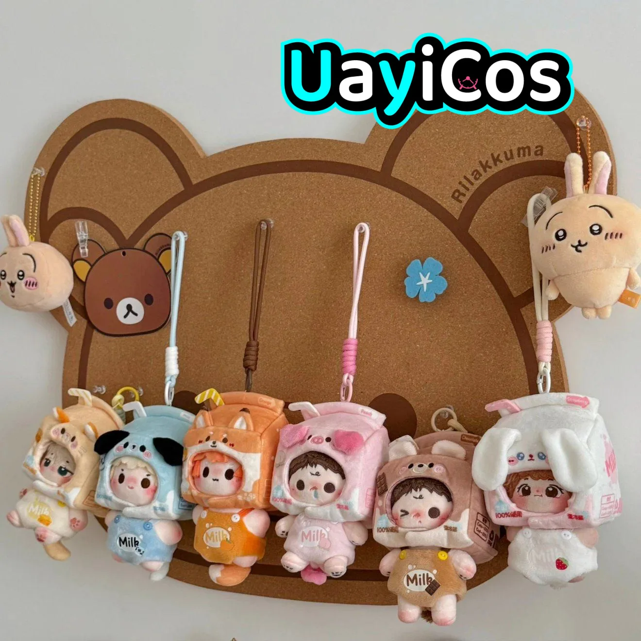 

В наличии: Костюм для куклы 10 см (милк-бокс), одежда для кукол-зверюшек (лиса, собака, кролик), шапка, штаны, хвост, шнурок, мультяшный наряд, для плюшевых игрушек и кукол.